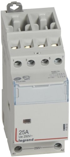 Контактор модульный Legrand CX3 2п 2НО+2НЗ 25А 230В АС картинка